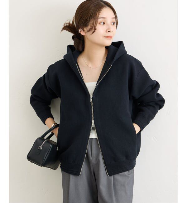 JOURNAL STANDARD「《追加2》ダブルニットフーディ」|カーディガン|