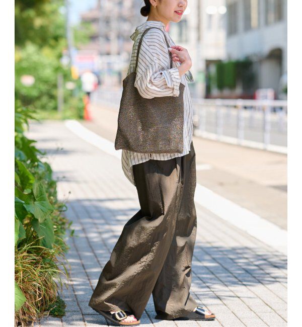 JOURNAL STANDARD relume「ライトナイロンワイドパンツ」|その他|