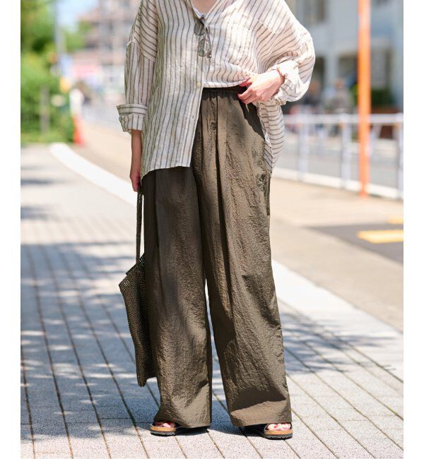 JOURNAL STANDARD relume「ライトナイロンワイドパンツ」|その他|