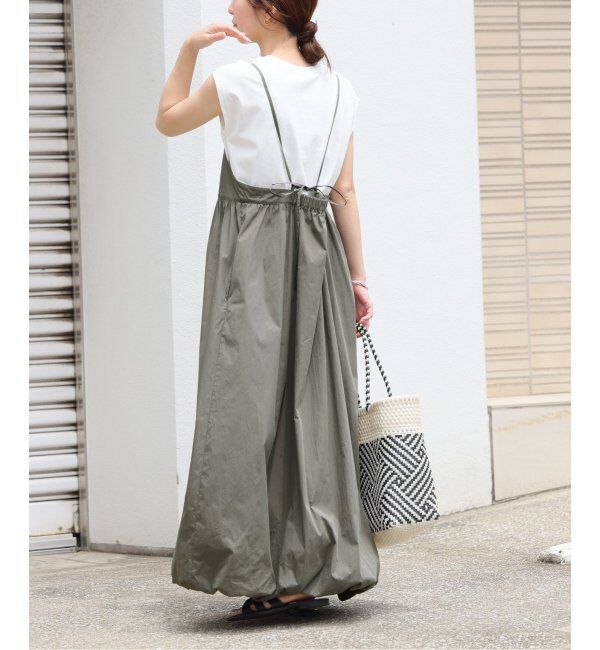 JOURNAL STANDARD relume「［2枚セット］フレンチスリーブT付きバルーンキャミワンピース」|ワンピース|