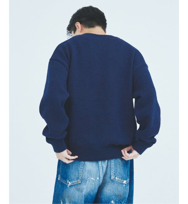 J.S.Homestead「Stead / ホビー インターシャ ニット」|ニット・セーター|