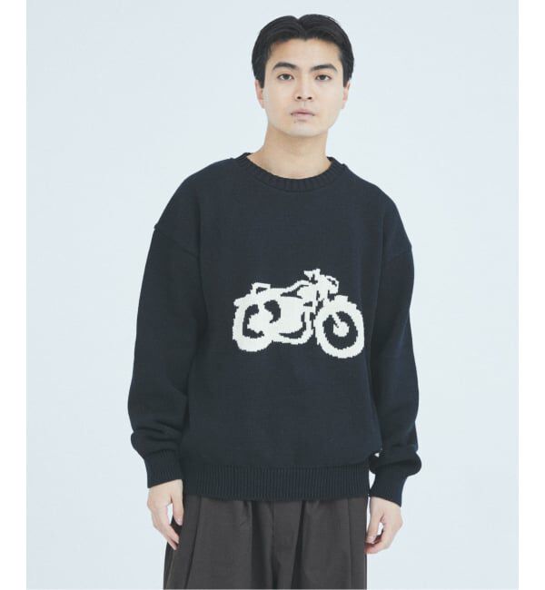 J.S.Homestead「Stead / ホビー インターシャ ニット」|ニット・セーター|