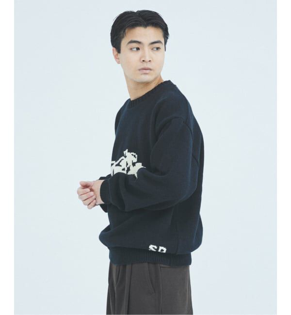 J.S.Homestead「Stead / ホビー インターシャ ニット」|ニット・セーター|