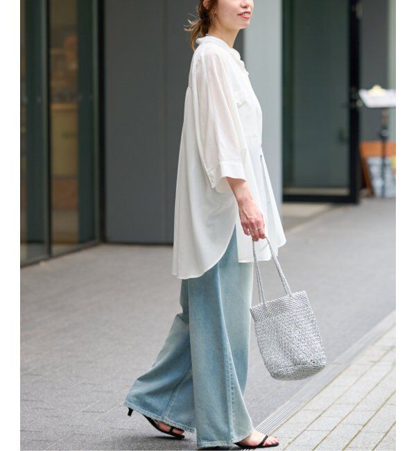 JOURNAL STANDARD relume「ナチュラルストレッチドルマンシャツ」|シャツ・ブラウス|