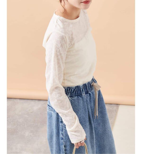 JOURNAL STANDARD「《追加2》ストレッチレースインナー」|Tシャツ・カットソー|