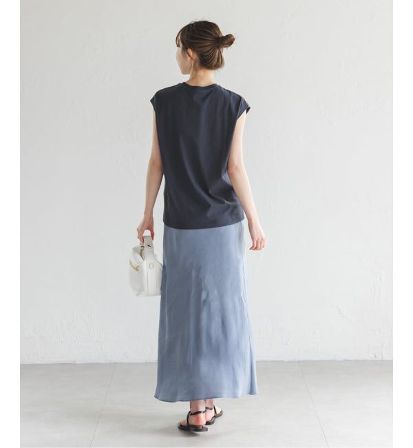 NOBLE「《追加2》キュプラナローAラインスカート」|スカート|