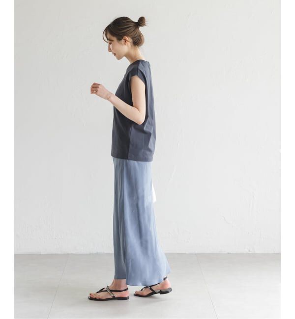 NOBLE「《追加2》キュプラナローAラインスカート」|スカート|