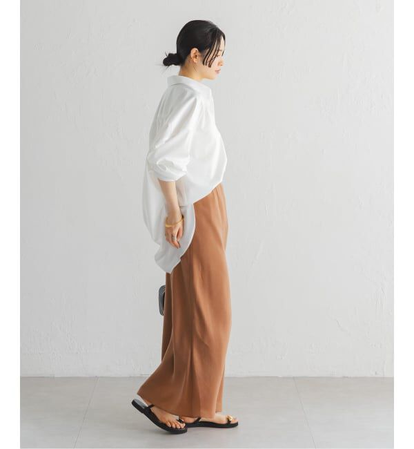 NOBLE「《追加2》キュプラナローAラインスカート」|スカート|