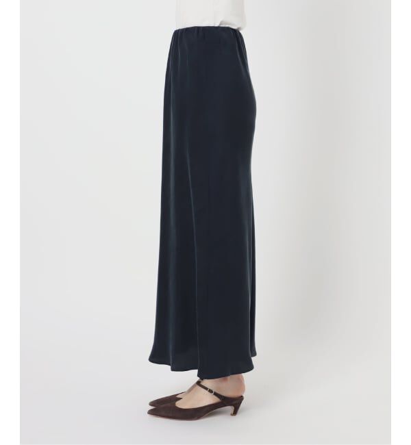 NOBLE「《追加2》キュプラナローAラインスカート」|スカート|