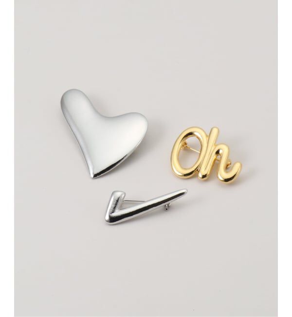 U by SPICK&SPAN「LAPUIS /ラピュイ 3set ブローチ」|その他|その他カラー K