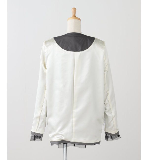  「レイヤードチュールジャケット」|その他|