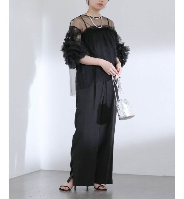  「《追加2》ダブルクロスオールインワン」|ドレス|