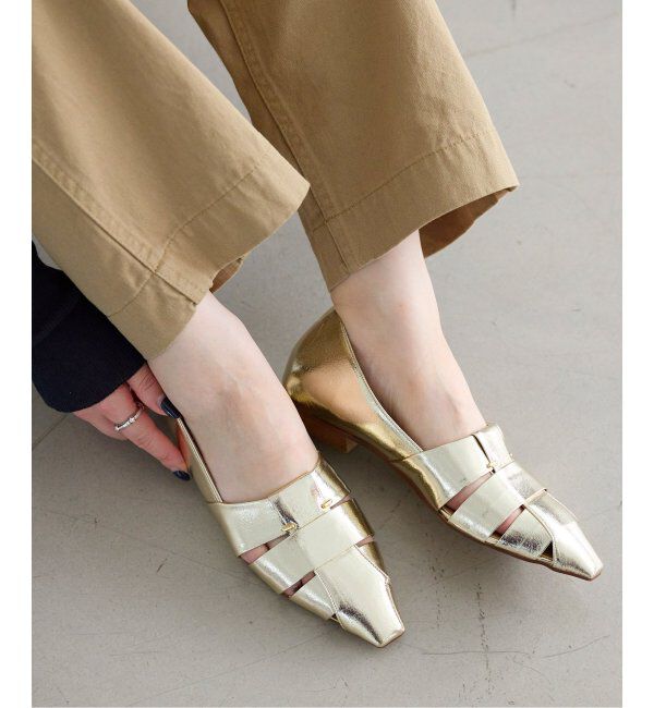  「《追加4》フレンチソフトグルカフラット」|その他|ゴールド