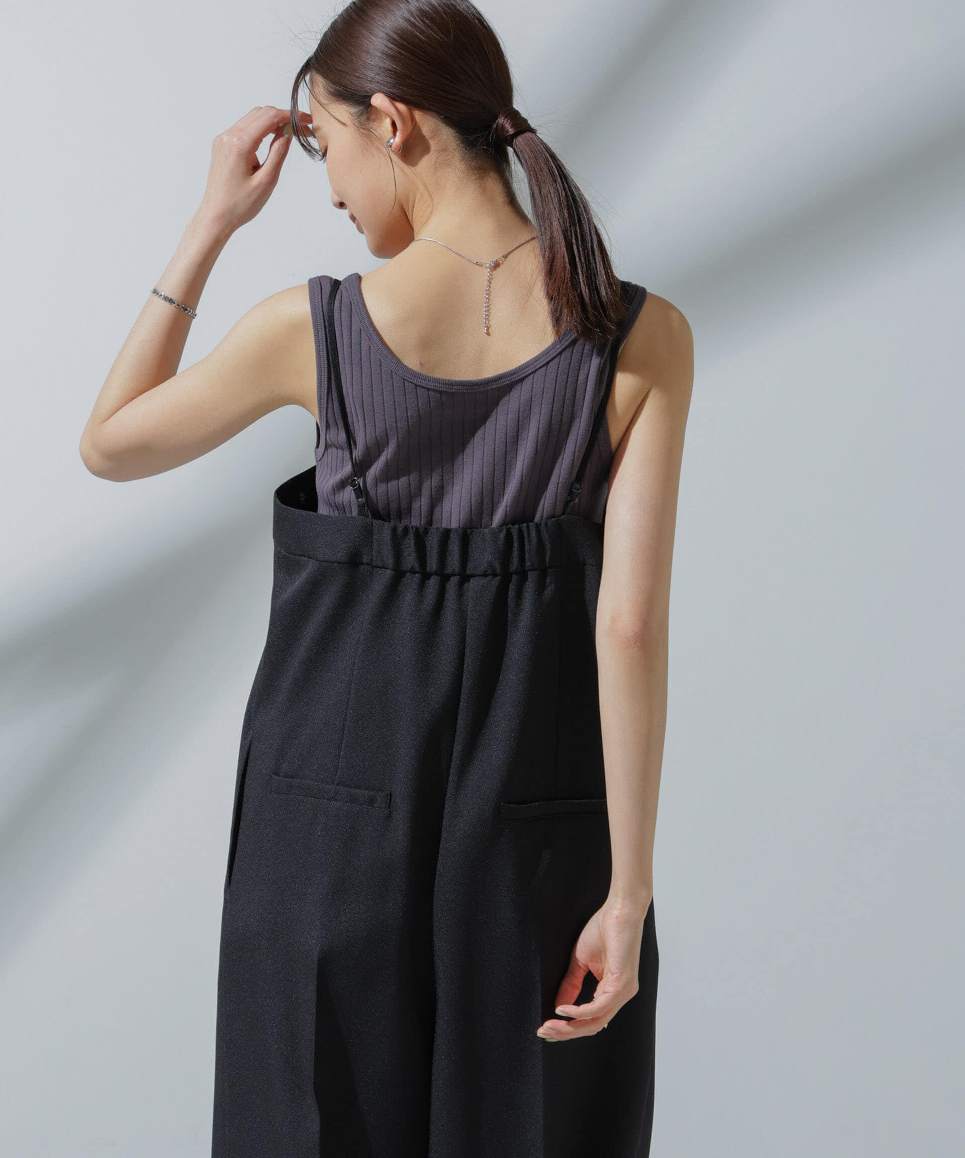 nano･universe「Anti Soaked(R) 汗染み防止 リブタンクトップ」|タンクトップ|