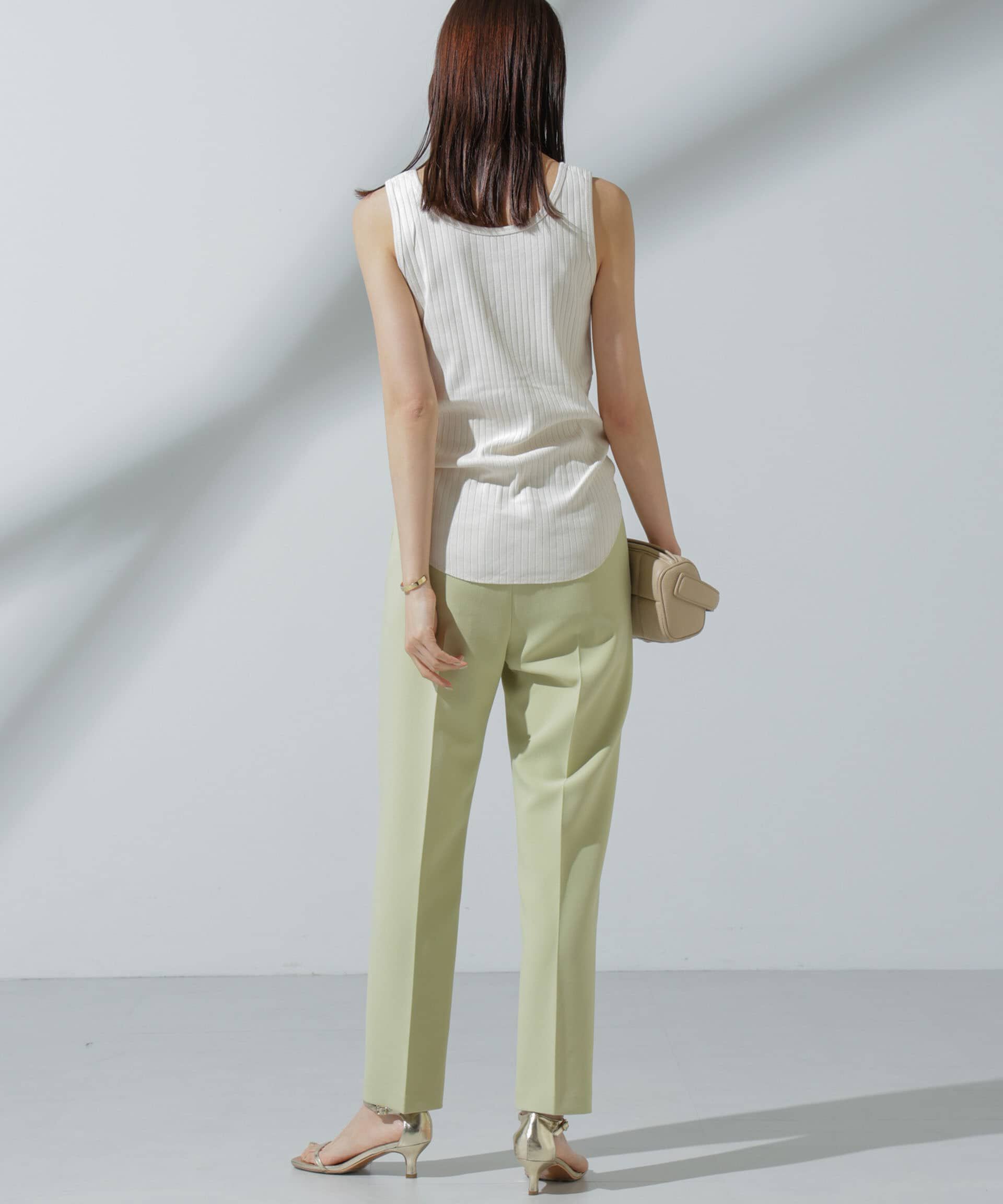 nano･universe「Anti Soaked(R) 汗染み防止 リブタンクトップ」|タンクトップ|