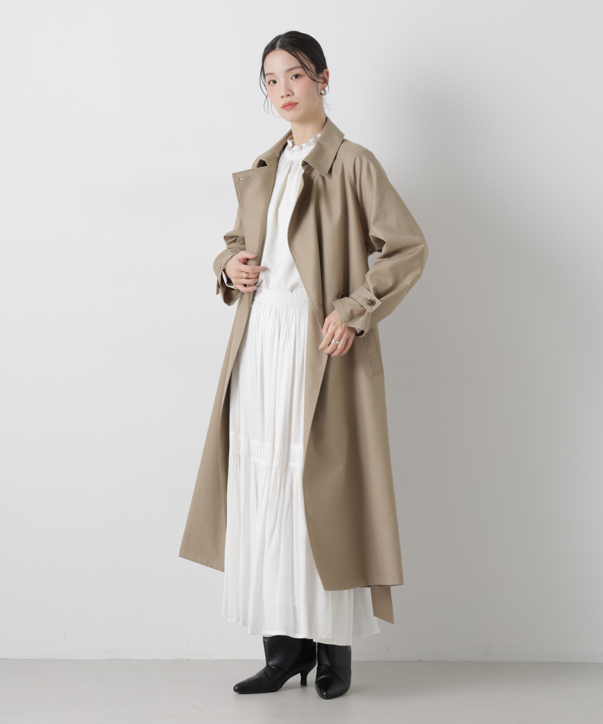 nano･universe「撥水＆花粉ガード トレンチコート」|その他|