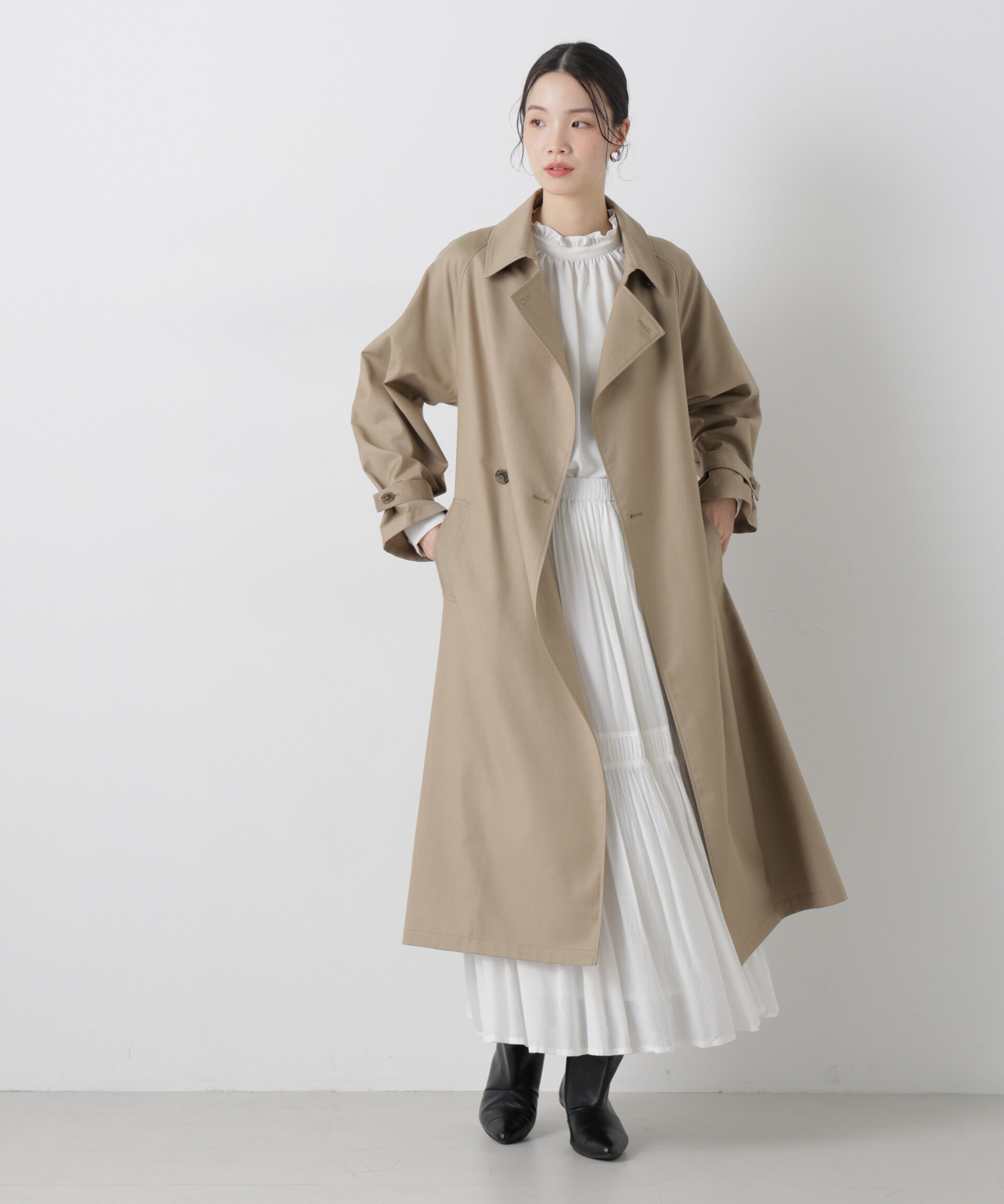 nano･universe「撥水＆花粉ガード トレンチコート」|その他|