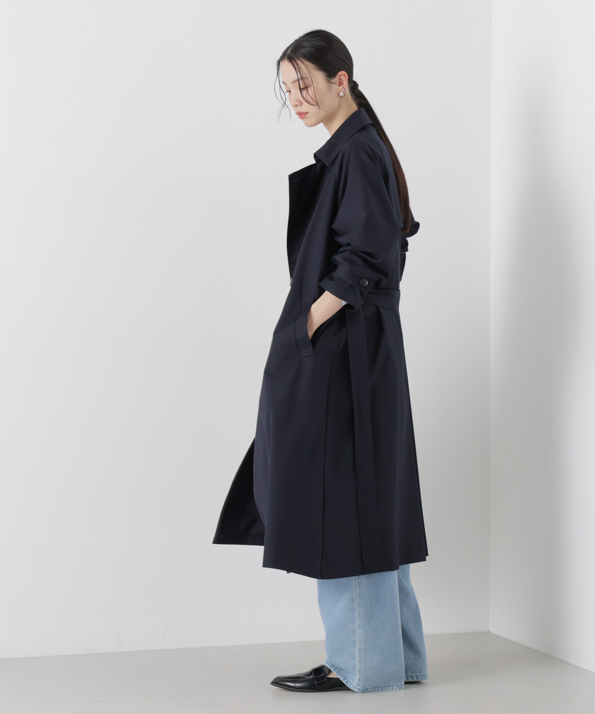 nano･universe「撥水＆花粉ガード トレンチコート」|その他|