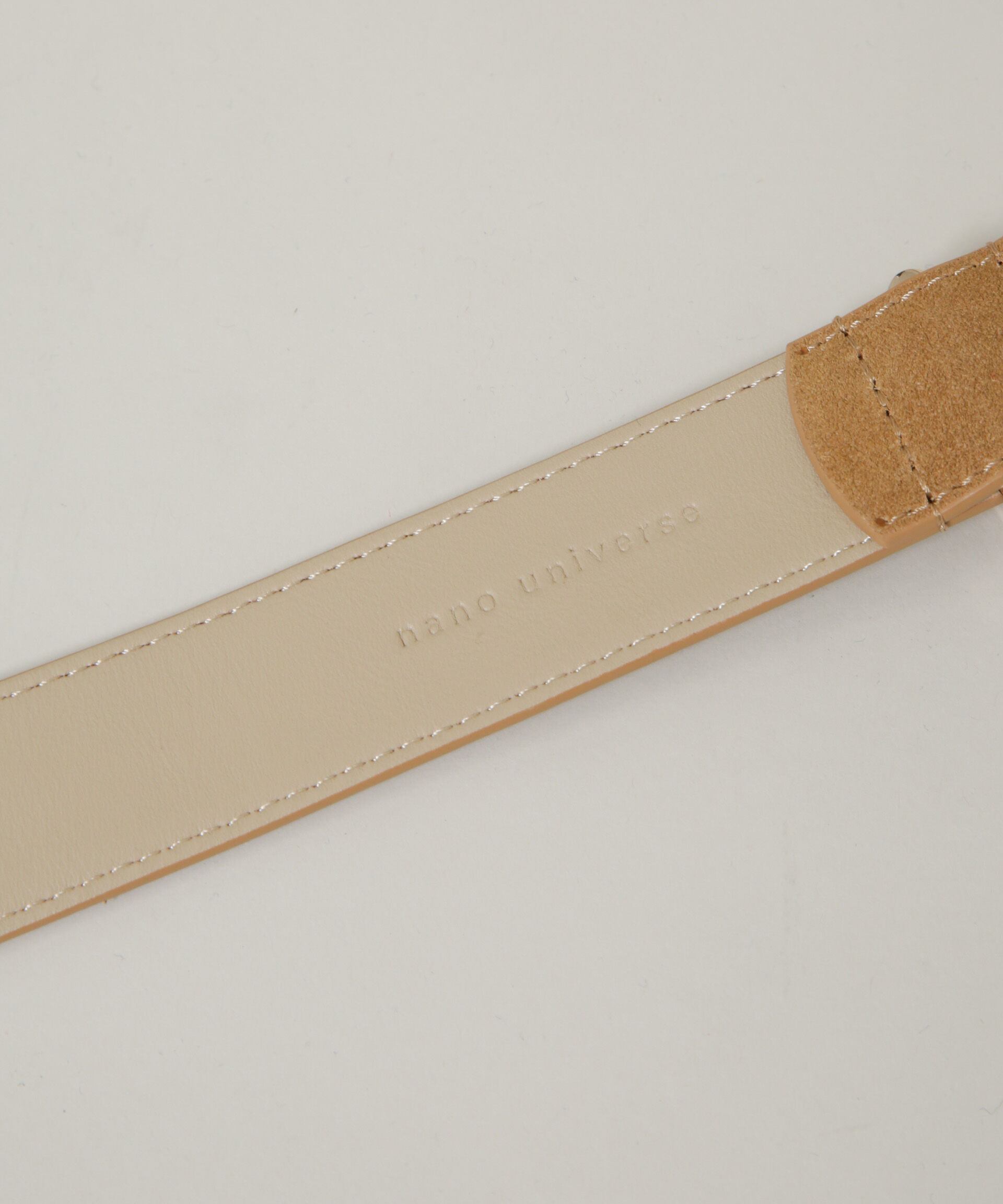 nano･universe「スエードベルト」|ベルト|