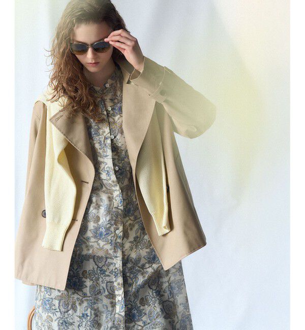 23区「エアータンブラー TCギャバジン ハーフ コート」|その他|