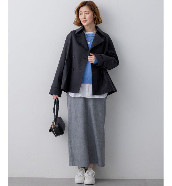 23区「エアータンブラー TCギャバジン ハーフ コート」|その他|