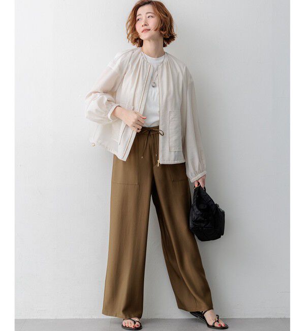 23区「シアータンブラー ダブルポケット ブルゾン」|その他|