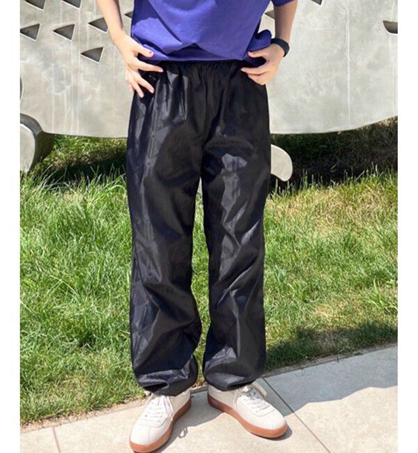 LACOSTE「モノグラム柄ジャカード ナイロントラックパンツ / ナイロンパンツ」|その他|