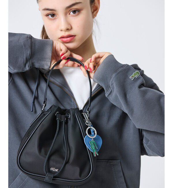 LACOSTE「ハートチャームキーホルダー」|チャーム・キーホルダー|