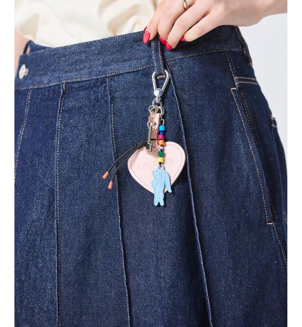 LACOSTE「ハート＆チャームキーホルダー」|チャーム・キーホルダー|