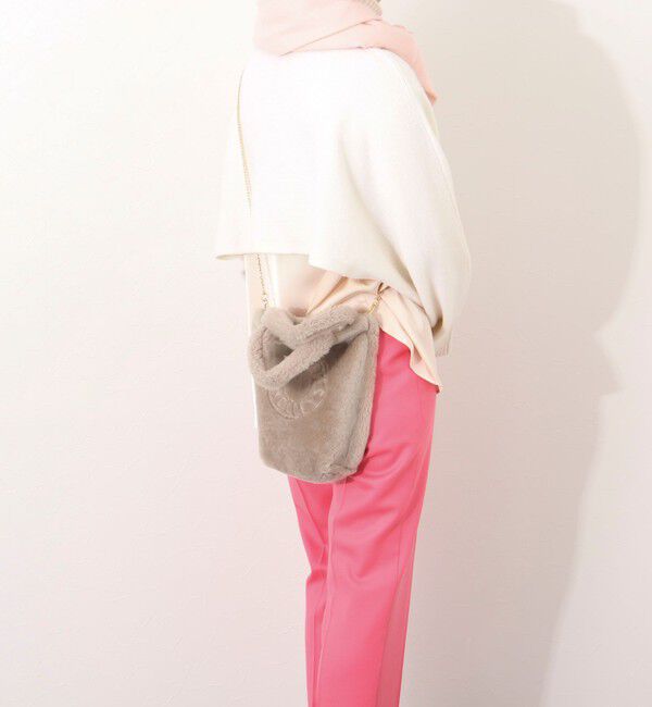 NOLLEY'S「ムートン刺繍バッグ　made in Italy」|トートバッグ|