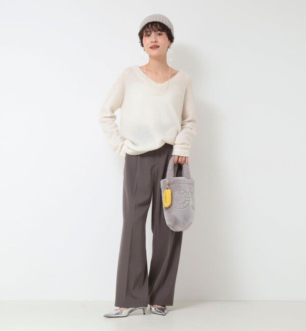 NOLLEY'S「ムートン刺繍バッグ　made in Italy」|トートバッグ|