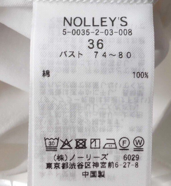 NOLLEY'S「高機能 LA＋スムース5分袖プルオーバーカットソー」|Tシャツ・カットソー|