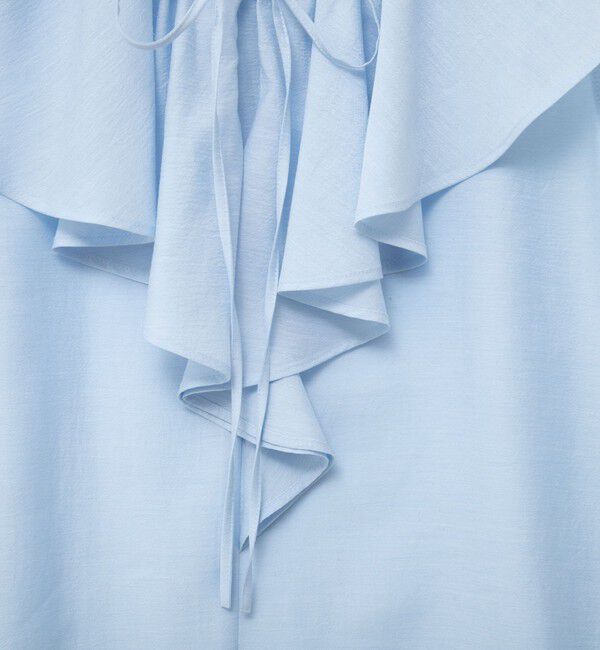 NOLLEY'S sophi「シアーラッフルノースリーブブラウス」|シャツ・ブラウス|