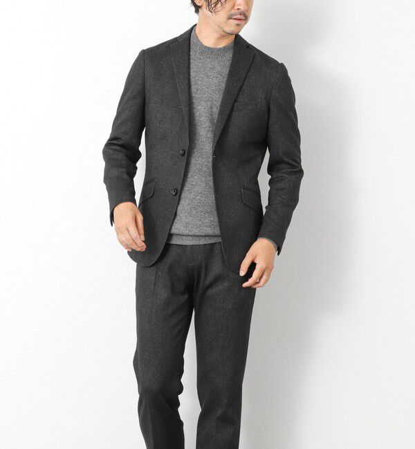 NOLLEY'S goodman「《ビジカジ/セットアップ対応》ポンチジャージJKT」|テーラードジャケット|