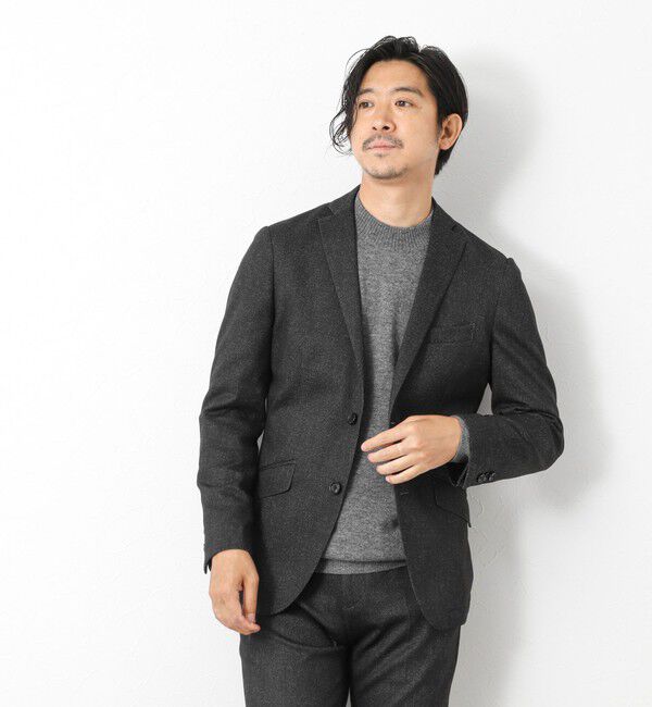 NOLLEY'S goodman「《ビジカジ/セットアップ対応》ポンチジャージJKT」|テーラードジャケット|