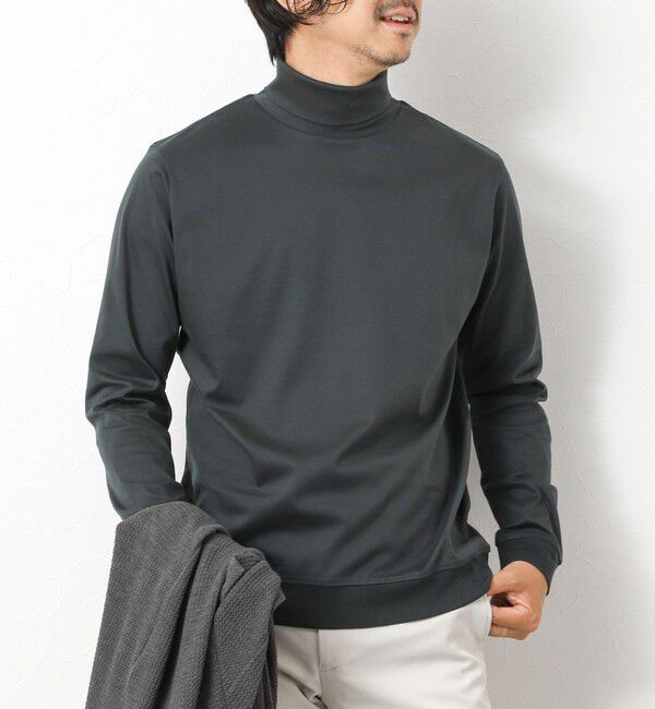 NOLLEY'S goodman「《ビジカジ対応》シルケットスムースドレスL/S TN Tシャツ 25AW」|Tシャツ・カットソー|