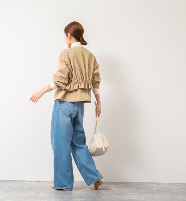 NOLLEY'S「ウォッシャブルジップアップブルゾン」|ブルゾン・スタジャン|