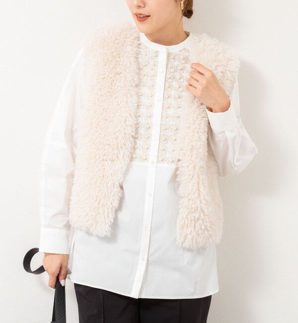 NOLLEY'S「【SOI-MeME/ソワメム】パールラメレースブラウス」|シャツ・ブラウス|キナリ