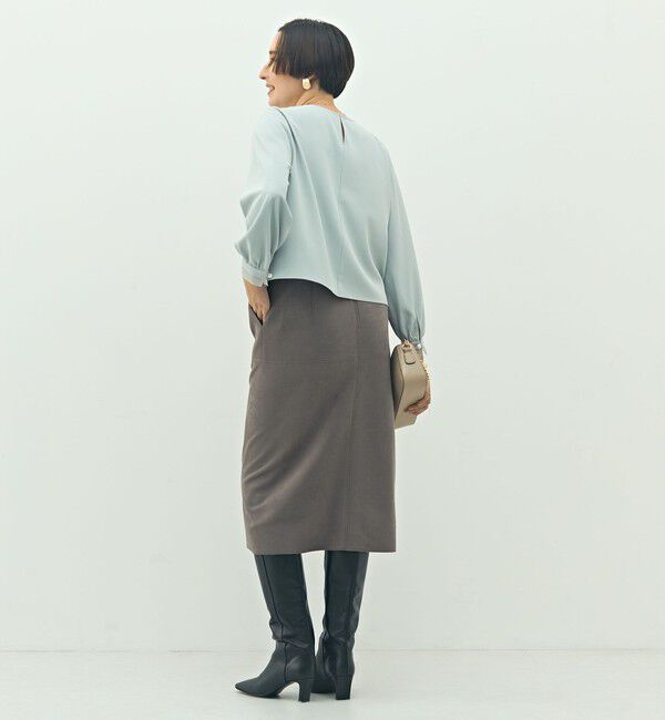 NOLLEY'S「ウォッシャブル2WAYストレッチブラウス」|シャツ・ブラウス|