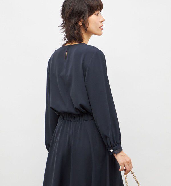 NOLLEY'S「ウォッシャブル2WAYストレッチブラウス」|シャツ・ブラウス|