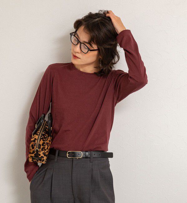 MAQWEL「【MAQWEL/マクウェル】MARUDOロングスリーブTee」|Tシャツ・カットソー|