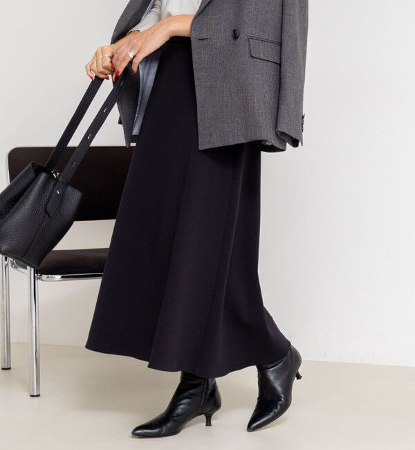 NOLLEY'S sophi「《セットアップ対応》ウォッシャブルダンボールフレアスカート」|フレア|