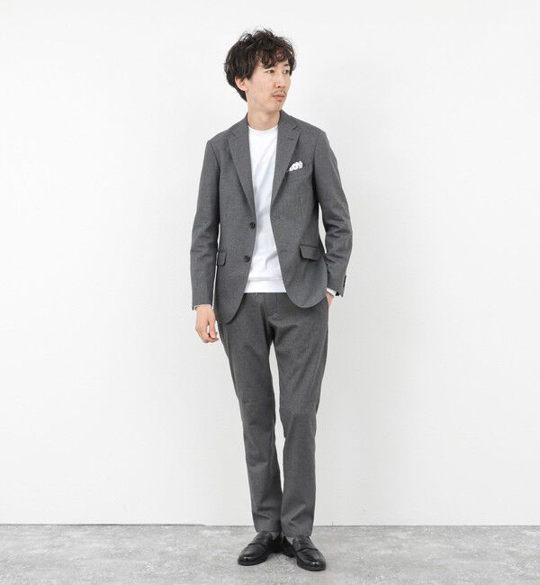 NOLLEY'S goodman「《ビジカジ/セットアップ対応》SOFT THERMO ウォッシャブルジャケット 25AW」|テーラードジャケット|