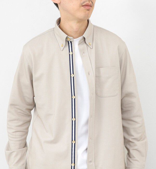 NOLLEY'S goodman「《ビジカジ対応》ALBINI 吸水速乾テープBD 26SS」|シャツ・ブラウス|