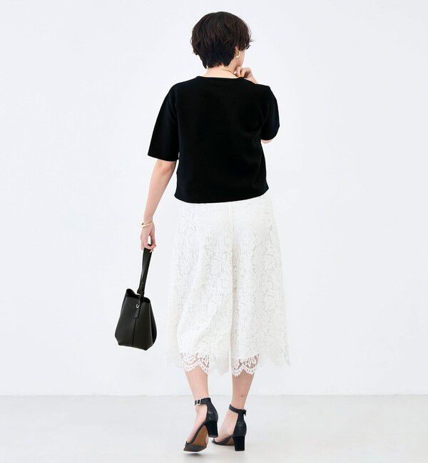 NOLLEY'S「《手洗い可能》ホールガーメントニットＴ」|ニット・セーター|