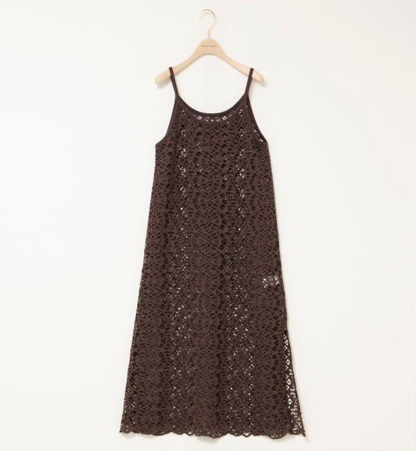 NOLLEY'S sophi「ウォッシャブルクロッシェレースキャミワンピース」|ワンピース|