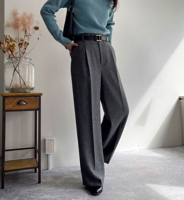 fredy emue「ツィードタックスラックス」|スラックス|