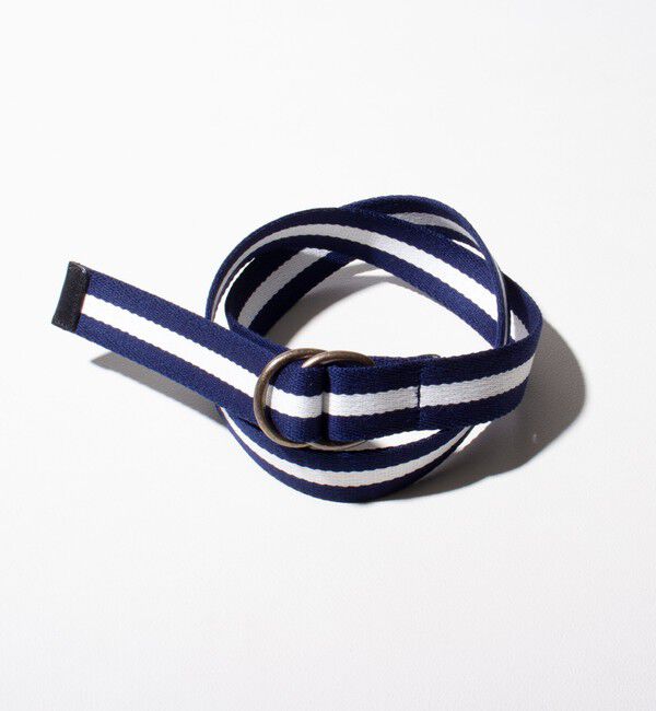 GLOSTER「【GLOSTER/グロスター】IVY Dリングテープベルト リングベルト」|ベルト|ブルー系その他7