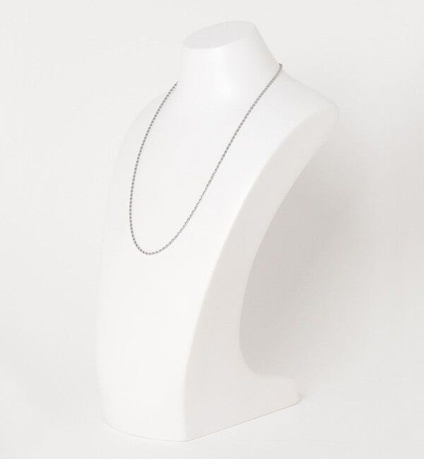 fredy emue「ステンレススクリューチェーンネックレス ロング」|ネックレス|