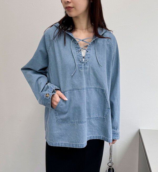 fredy emue「デニムアノラック」|シャツ・ブラウス|